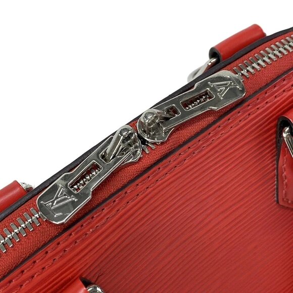 Auth LOUIS VUITTON Alma BB M41160 Coquelicot Epi - SN4195 Handbag Epi Leather - Picture 10 of 16